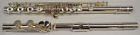 Used Yamaha Yfl-462 Intermediate Flute  Open Hole - Low C Foot - Sterling Silver