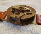 British Military Prismatic Pocket Antique Compass Brass Marine Navigation