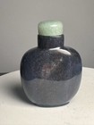19th-century Qing Dynasty Lapis Lazuli Snuff Bottle  8 Cm High And 6 Cm Wide