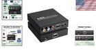 Compact Hdmi To Rca Converter  Support Pal ntsc  Plug   Play Functionality