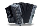 Hohner Corona C-ii Redesigned Silver Rainbow Fbbeb Fbe Button Accordion   German