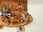 Wee Forest Folk Retired Fairy Tales Specials Kitchen Set W  Berry  Baskets Plus