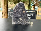 Extra Large Natural Black Amethyst Crystal Geode   1 