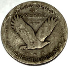 1928-p Standing Liberty Silver Quarter Vg Very Good 25c Coin Free Shipping -2086