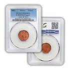 1863 Red Civil War Token    army   Navy  Pcgs Certified Ms 64 Rd