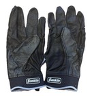 Franklin Powerstrap Batting Gloves Adult Mens Xl Black  silver  Excellent