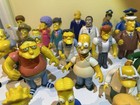 The Simpsons Vintage Figure Lot 35pc Characters Homer Bart Lisa Apu Playmates