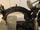 Rare Willcox   Gibbs Antique Vintage All Original Hand Crank Sewing Machine