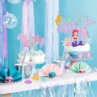 Mermaid Cake Toppers For Girl 30pcs Little Mermaid Figurine Under The Sea Ocean 