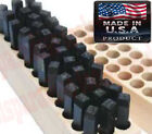 1 8  Gothic Letter Number Stamp Punch Die Steel Metal Stamping Set 1 4 In Shank