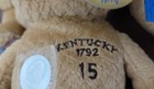 Lot Of 5 Timeless Toys State Quarter Bear  15 Kentucky Plush Beanie Collectibles