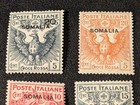 Italy Italian Somalia 1916 B1-b4 Mlh Somalia 20-23 Mint Very Lightly Hinged