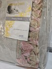 New Glenna Jean Hannah Nursery Window Panels Beige   Pink Tassels