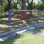 Portable Height Adjustable Badminton Volleyball Tennis Net Set Multi-purpose    
