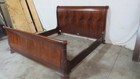 Ralph Lauren Collaboration By Henredon King Sleigh Bed Flame Mahogany