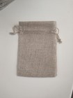 80 Burlap Drawstring Gift Bags Diy Craft Wedding Jewelry Pouch 3 7 X 5 5 In