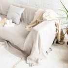 100  Linen Sofa Cover Sofa Slipcover  Soft Couch Chair Cover For Living Room