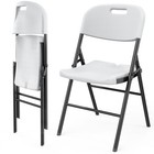 33 commercial Plastic Folding Chairs Stackable Picnic Party Seats Indoor Outdoor