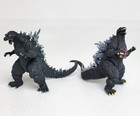 Hg Godzilla 2002   Godzilla 2003 Gashapon Mini 2 5  Figure Set Bandai