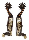 Aj Tack Men s Floral Engraved Spurs