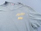 Vintage Batman Shirt Mens Extra Large Gray Junk Food 90s Dc Bat Signal