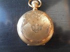 Antique  Pocket Watch Size 6   Gold Plate  62 Grams   Running  