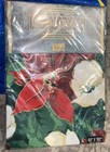 New Tobin Christmas Holiday Tablecloth Home 60 X 102 Poinsettia