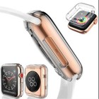Tpu Bumper Screen Protector Case For Apple Watch Series 8 7 6 5 se 40 41 44 45mm
