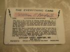 Vintage Master Charge Credit Card  1974 - 1975 First National City Interbank 