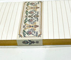 Punch Studio Floral Gold Foil Guilded Magnetic Notepad 100 Lined Pages