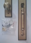 Grandeur 849040  Two Sided Dummy Entry Door Handleset  All Parts   vintage Brass