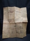 Vintage Declaration Of Independence From Mexico Document 1836 Reproduction