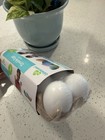 Dyeable Eggs   12 Plastic Eggs   4 Liquid Dye Packs   4 Egg-dyeing Bags   New 