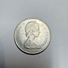 1968 Canada Canadian Caribou Quarter 25 Cents Elizabeth Ii 50  Silver Coin
