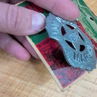 Vtg 1959 Cbs Gunsmoke Matt Dillion U s  Marshal Metal Badge Original Card Read