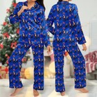 Trump Dancing Unisex Pajamas Set  Trump Family Sleepwear  Trump Christmas Gift F