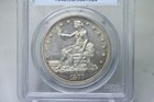 1877-s  1 Silver Trade Dollar Pcgs Au 58  7328