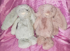 Jelly Cat Bunny Plush Lot Floppy Rabbit Pink 12  Bashful