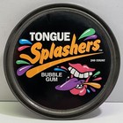 Vintage Tongue Splashers Paint Can 90s Empty Bubble Gum Container Neon Label