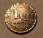California Hotel Casino One Dollar Gaming Slot Token Las Vegas Nevada Original