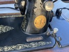 Vintage 1925 Singer  Model 99 Sewing Machine With Knee Lever   Bentwood Case