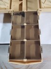 1983 World Wide Media Sewing Box Caddy Folding Storage 50 Spool Thread Organizer