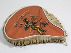 Vintage 1955 Walt Disney Davy Crockett Pioneer Pedal Wagon   Bicycle Seat Cover