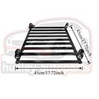 With Pu Wheels 18   Large Metal Plant Caddy  Square Planter Dolly Black