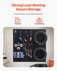 4 X 4 Ft Slat Wall Paneling Pvc Black Garage Slatwall With Modular Design