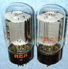 2 Nos Rca 6av5ga Vacuum Tubes - Vintage Beam Power Pentodes For Audio   Transmit