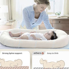 Baby Lounger For Newborn - Newborn Lounger For 0-12 Months  Breathable  Portable