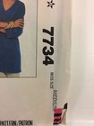 1981 Mccalls 7734 Vintage Sewing Pattern Womens Dress Size Medium
