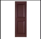 Severe Weather Exterior Shutters Pair Bordeaux 15  X 71  Raised Panel Vinyl