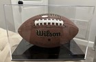 Dick Lebeau Signed Football Autographed Official Size Nfl  Steelers  Lions  Jsa